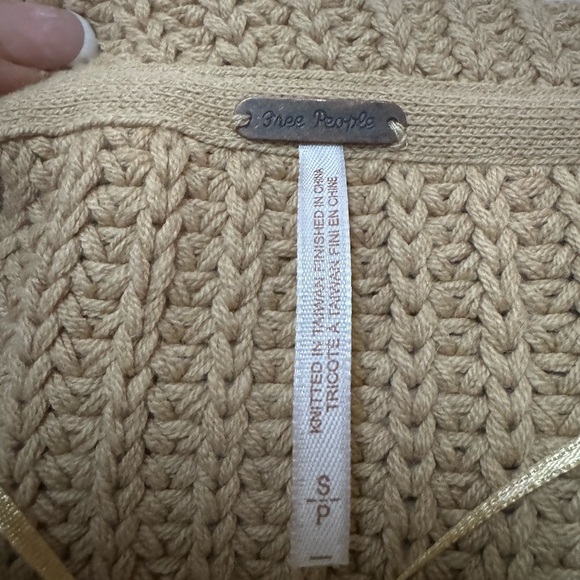 Free People Swim Too Deep cardigann sweaters size small. - Picture 15 of 16